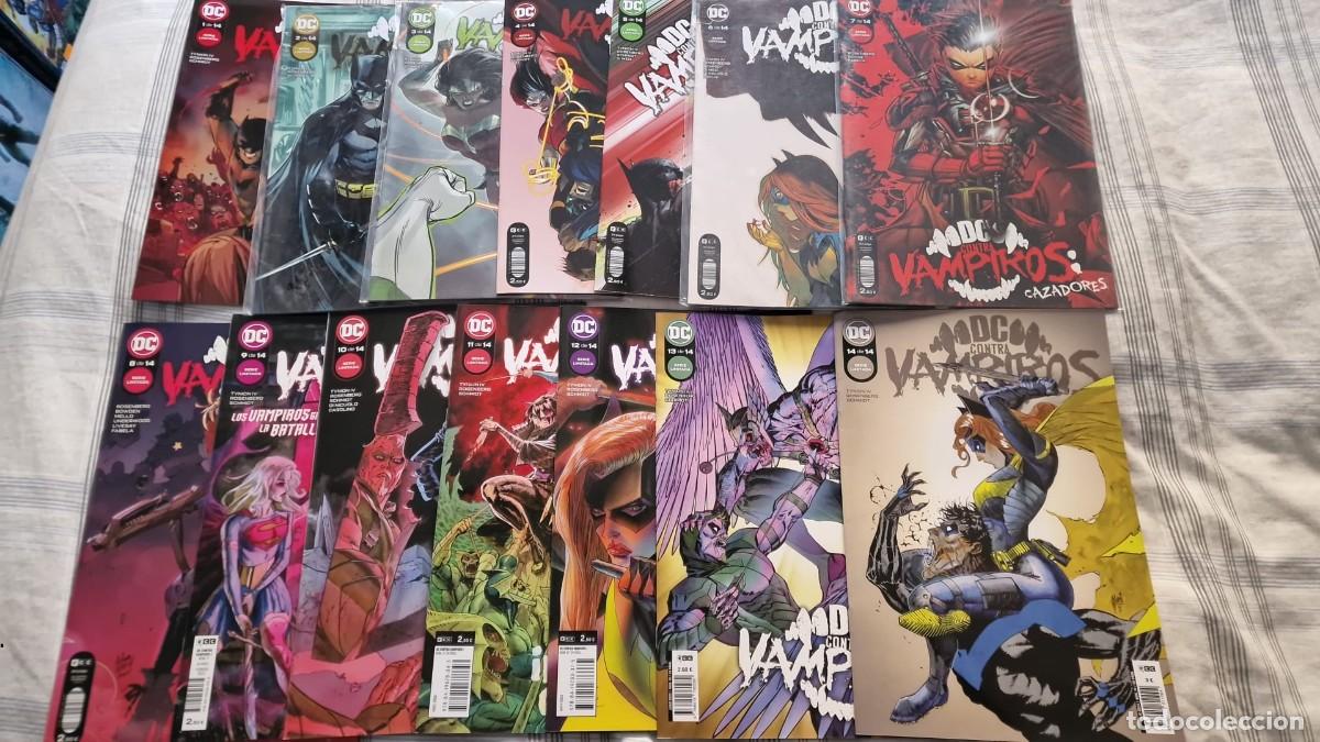 C&oacute;mics: DC CONTRA VAMPIROS (OBRA COMPLETA 14 N&Uacute;MEROS) - ECC - Foto 1