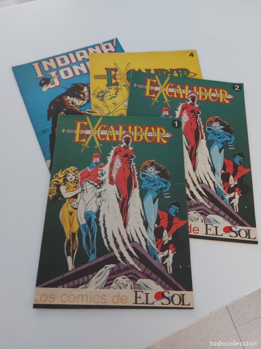 C&oacute;mics: LOTE LOS C&Oacute;MICS DE EL SOL. 4 EJEMPLARES (DE 45). GRAPA. DIARIO EL SOL. 1990. - Foto 1