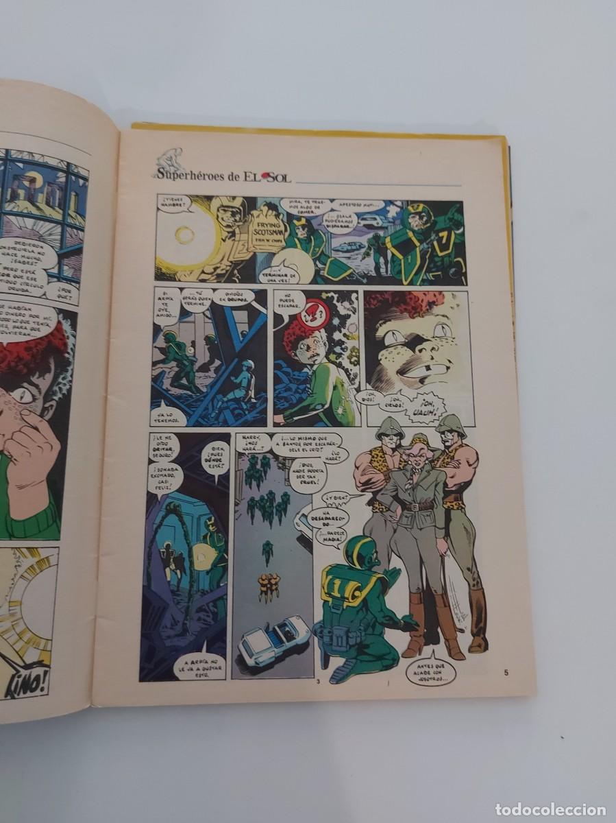 C&oacute;mics: LOTE LOS C&Oacute;MICS DE EL SOL. 4 EJEMPLARES (DE 45). GRAPA. DIARIO EL SOL. 1990. - Foto 9