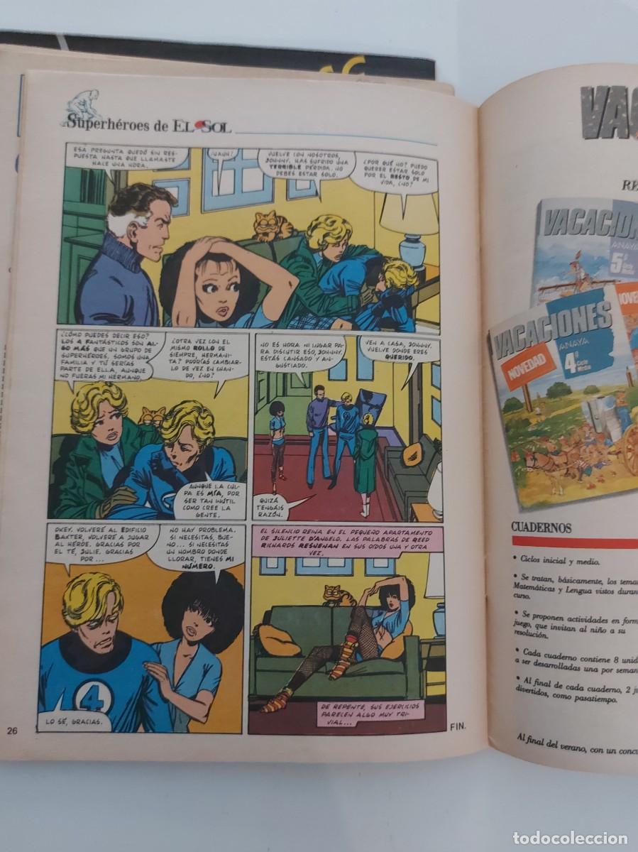 C&oacute;mics: LOTE LOS C&Oacute;MICS DE EL SOL. 4 EJEMPLARES (DE 45). GRAPA. DIARIO EL SOL. 1990. - Foto 18