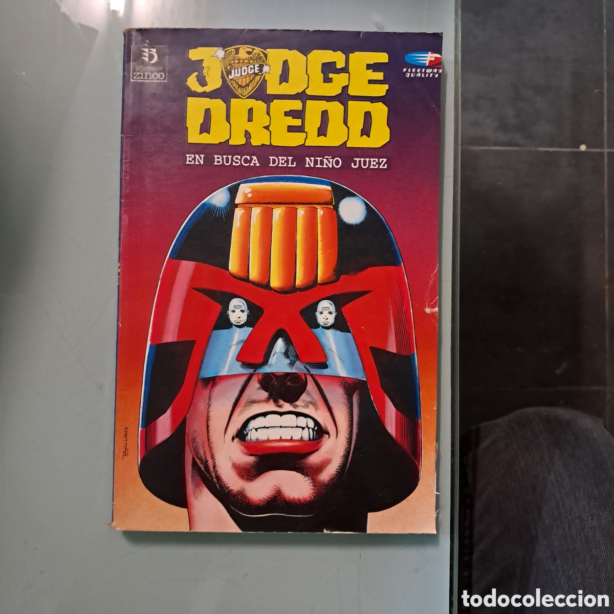 C&oacute;mics: Judge Dredd, En busca del ni&ntilde;o Juez, Ediciones Zinco - Foto 1