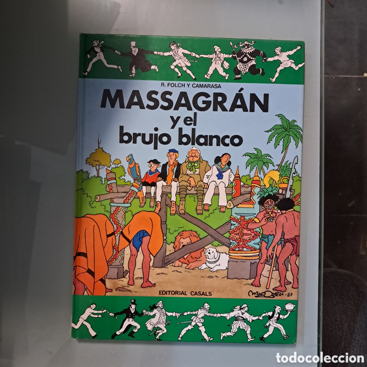 C&oacute;mics: Folch, Massagran y el brujo blanco,Editorial Casals - Foto 1