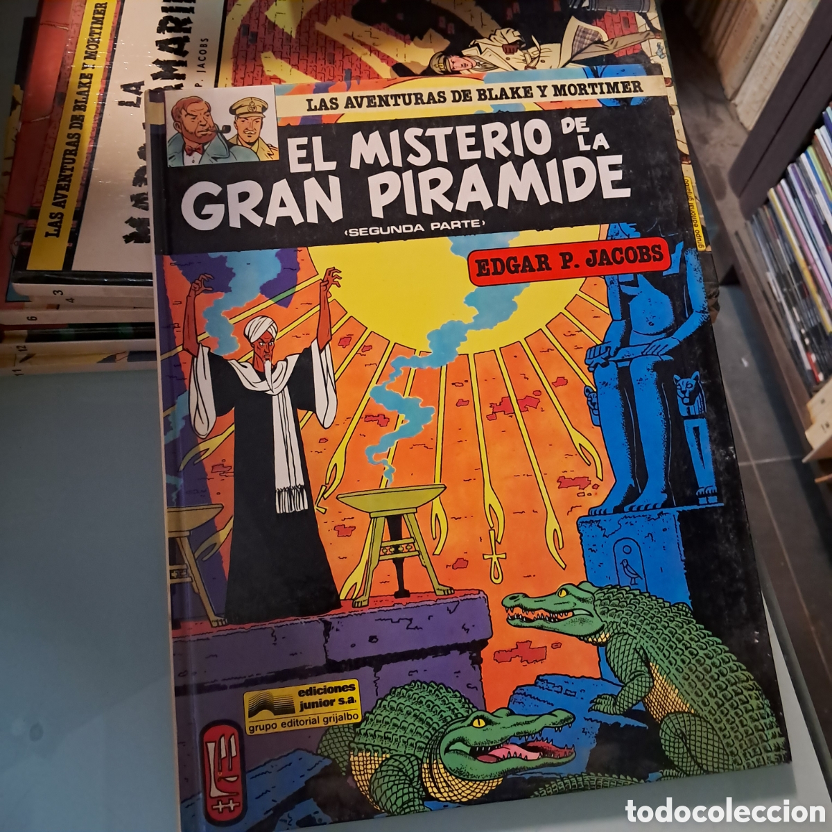C&oacute;mics: Las aventuras de Blake y Mortimer, Junior, 2, El misterio de la gran piramide - Foto 1