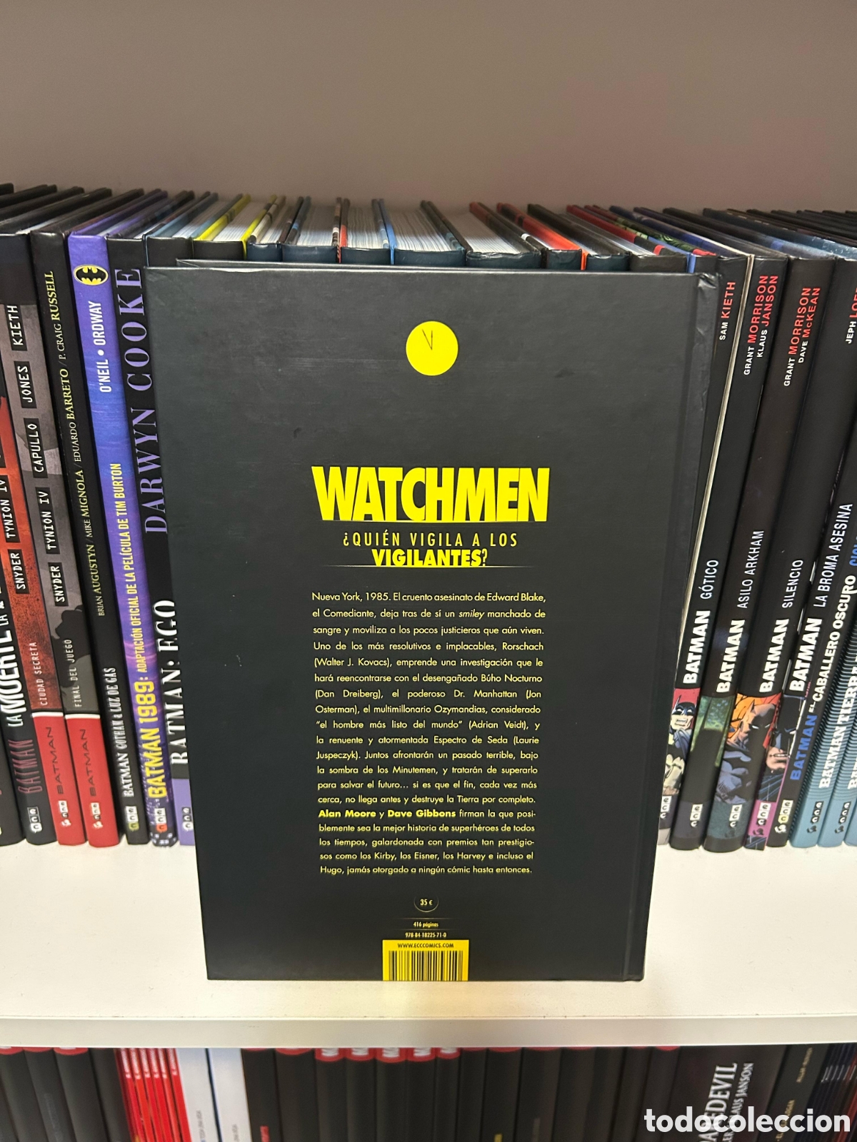 C&oacute;mics: WATCHMEN (EDITORIAL ECC) (TAPA DURA-NUEVO) - Foto 2