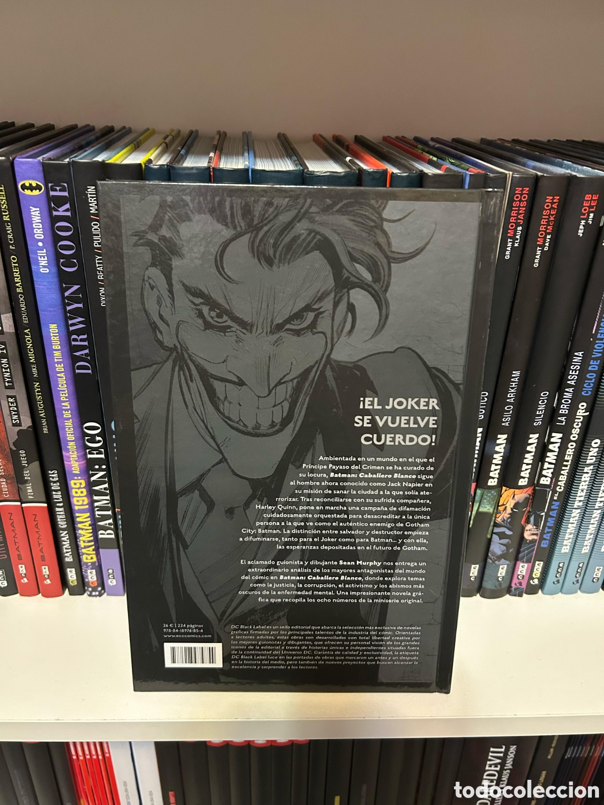 C&oacute;mics: BATMAN: CABALLERO BLANCO (ECC, BLACK LABEL) (TAPA DURA-NUEVO) - Foto 2