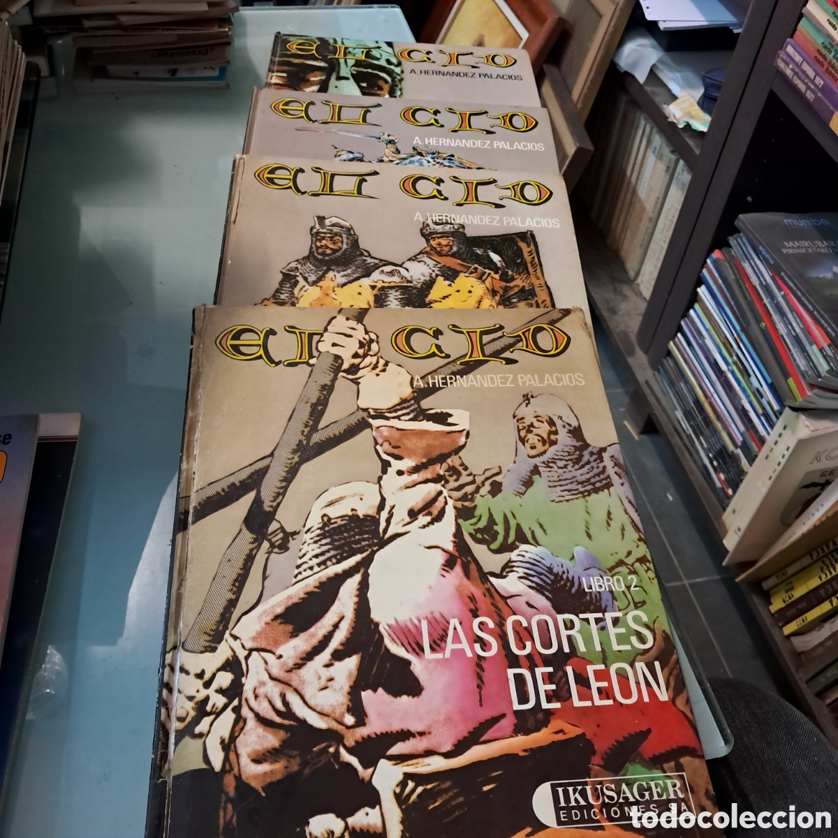 C&oacute;mics: El Cid, Hern&aacute;ndez Palacios, 6,7,8,9, Ikusaguer - Foto 1