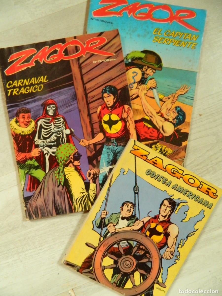 C&oacute;mics: Lote de tres comics Zagor - Foto 1