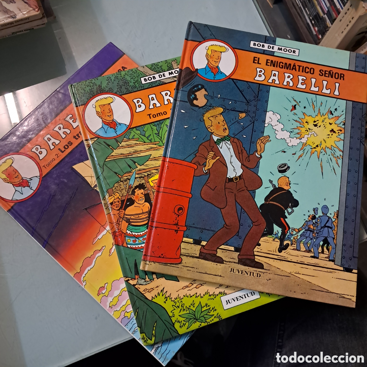C&oacute;mics: Bob de Moor, El enigm&aacute;tico se&ntilde;or Barelli, 1,2,y 3,Juventud - Foto 1