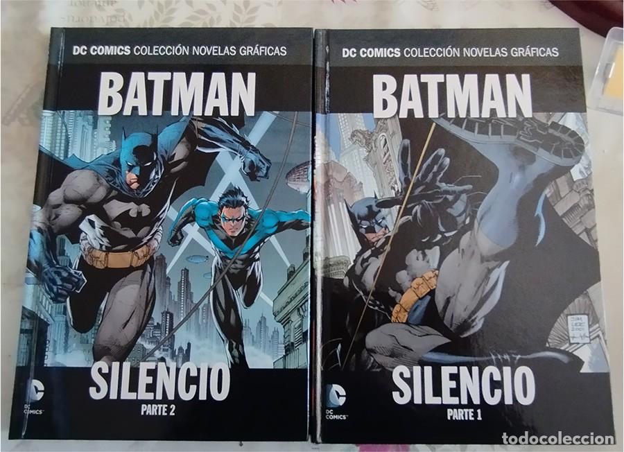 C&oacute;mics: BATMAN SILENCIO COMPLETA TOMOS 1 + 2 DC COMICS PASTA DURA - Foto 1