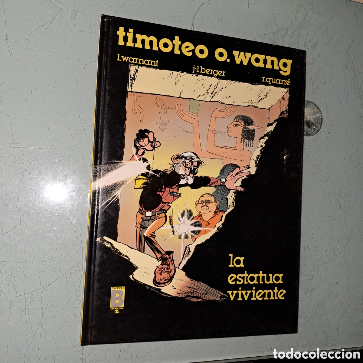 C&oacute;mics: Warnant, Timothy o Qang, La estatua viviente - Foto 1