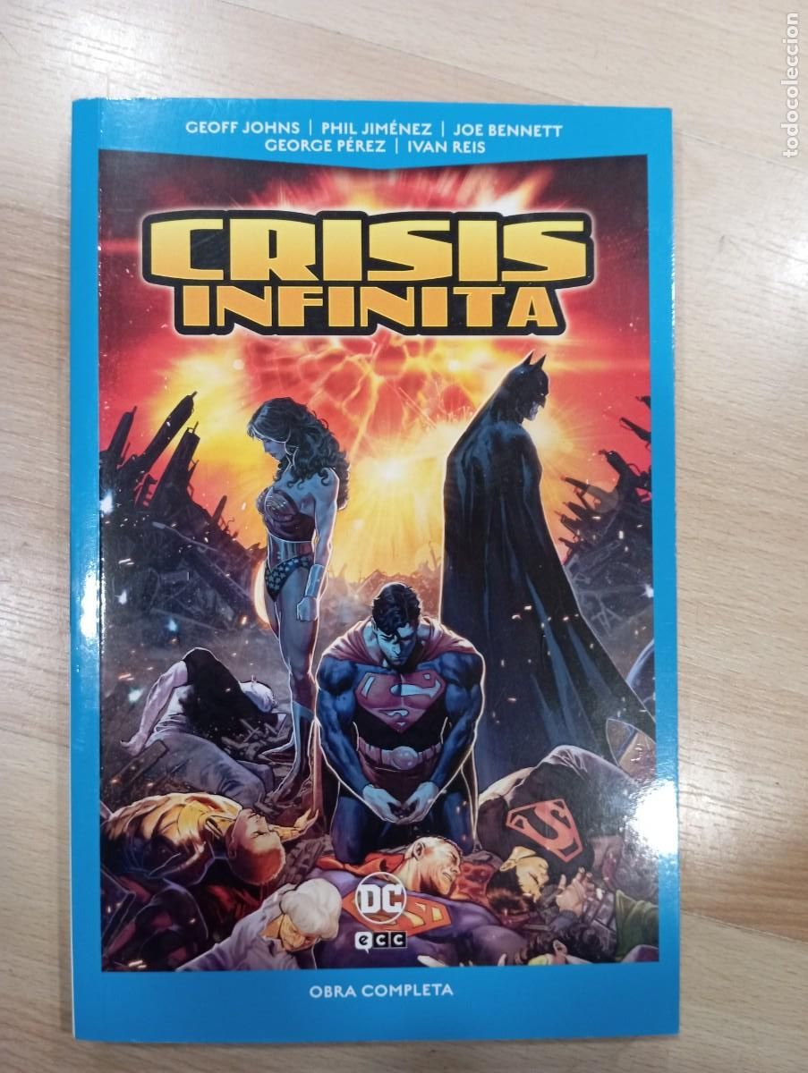 C&oacute;mics: Crisis infinita. Geoff Johns. Obra completa. - Foto 1