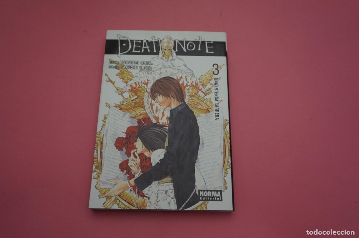 C&oacute;mics: M3D/ DEATH NOTE - TOMO 3 - UNA INTENSA CARRERA / NORMA EDITORIAL - Foto 1