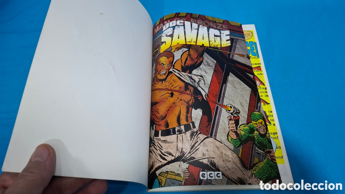 C&oacute;mics: DOC SAVAGE - EL HOMBRE DE BRONCE - DC COMICS - Foto 2