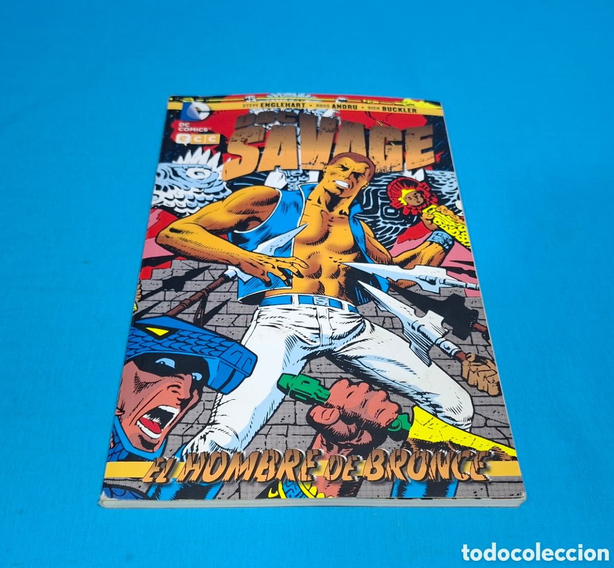 C&oacute;mics: DOC SAVAGE - EL HOMBRE DE BRONCE - DC COMICS - Foto 1