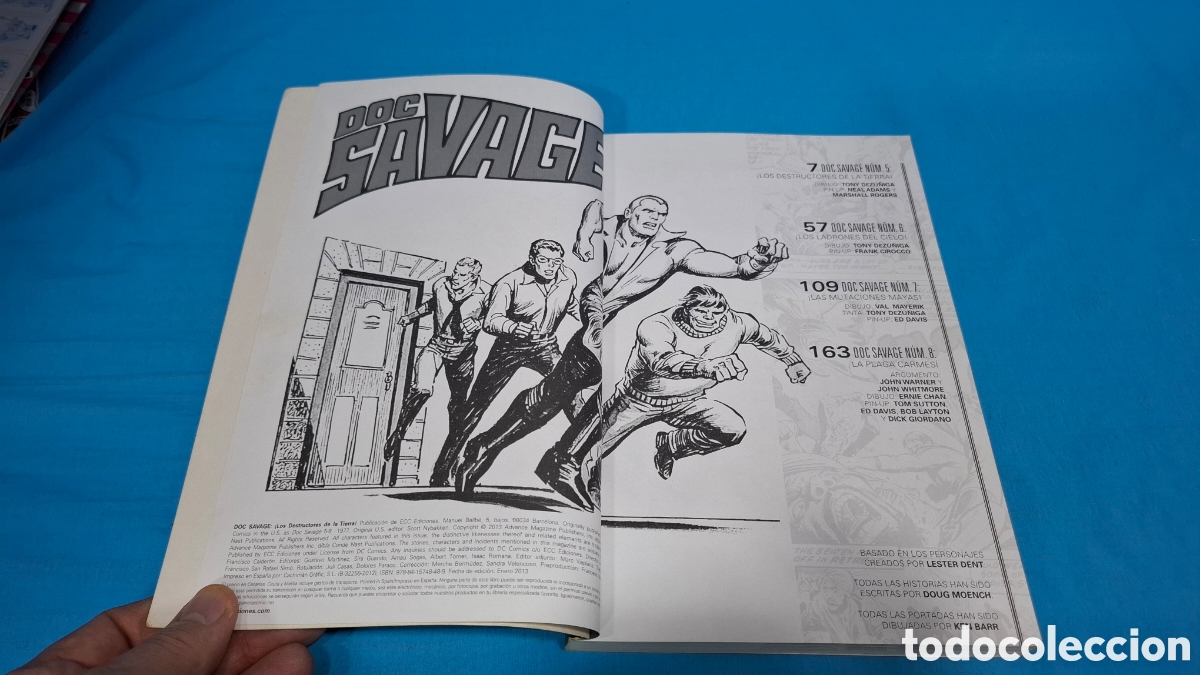 C&oacute;mics: DOC SAVAGE - &iexcl;LOS DESTRUCTORES DE LA TIERRA! - DC COMICS - Foto 2