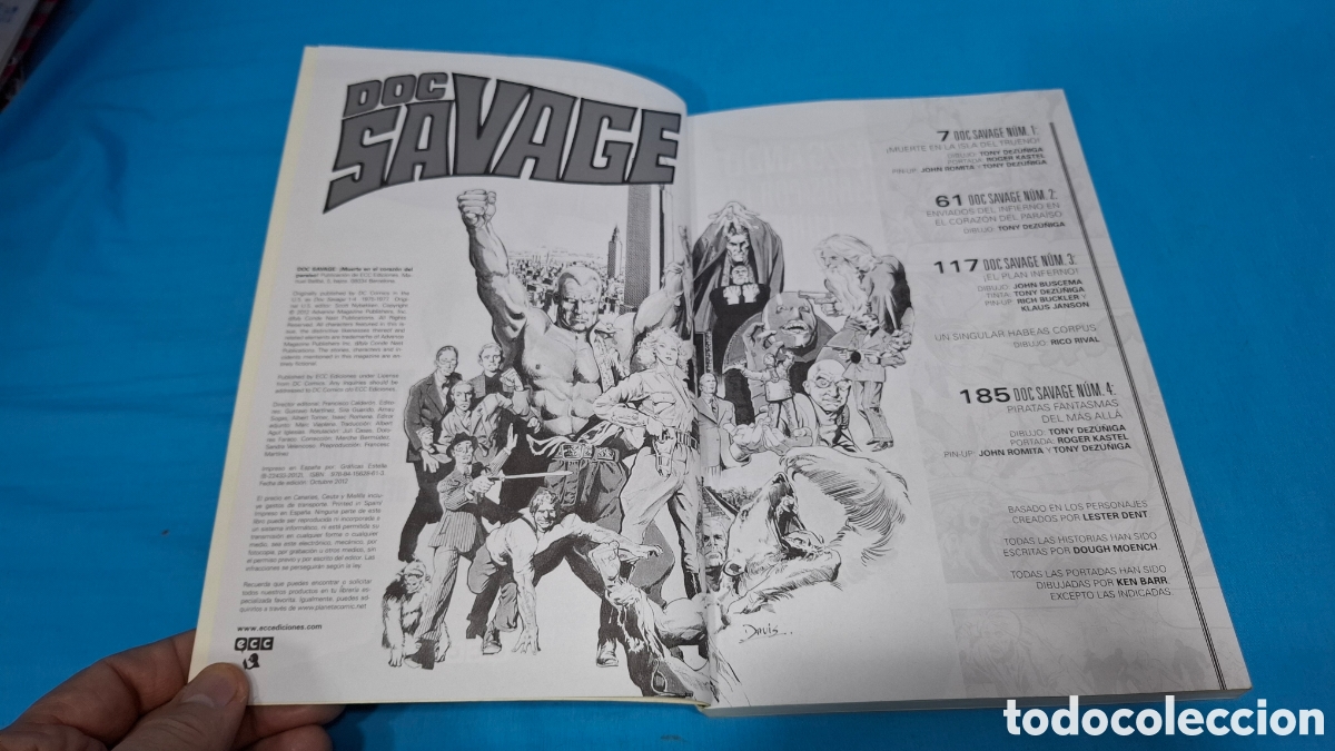 C&oacute;mics: DOC SAVAGE - &iexcl;MUERTE EN EL CORAZ&Oacute;N DEL PARAISO! - DC COMICS - Foto 2
