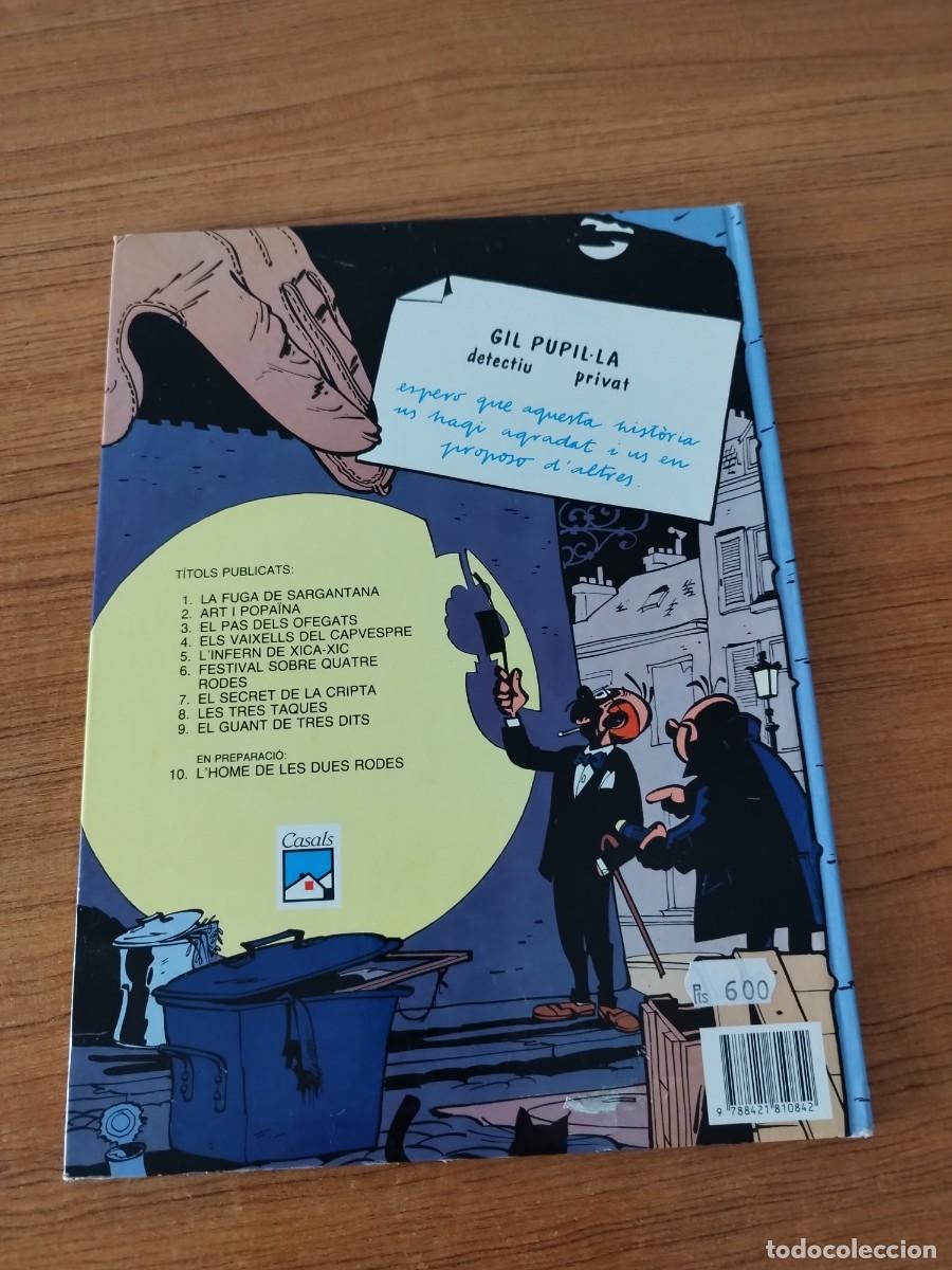 C&oacute;mics: GIL PUPIL.LA - EL GUANT DE TRES DITS N. 9 - CATALA - Foto 2