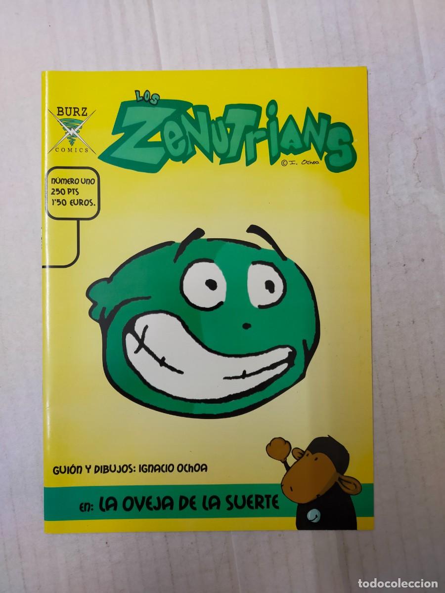 C&oacute;mics: LOS ZENUTRIANS, de Ignacio Ochoa. BURZ COMICS - Foto 1