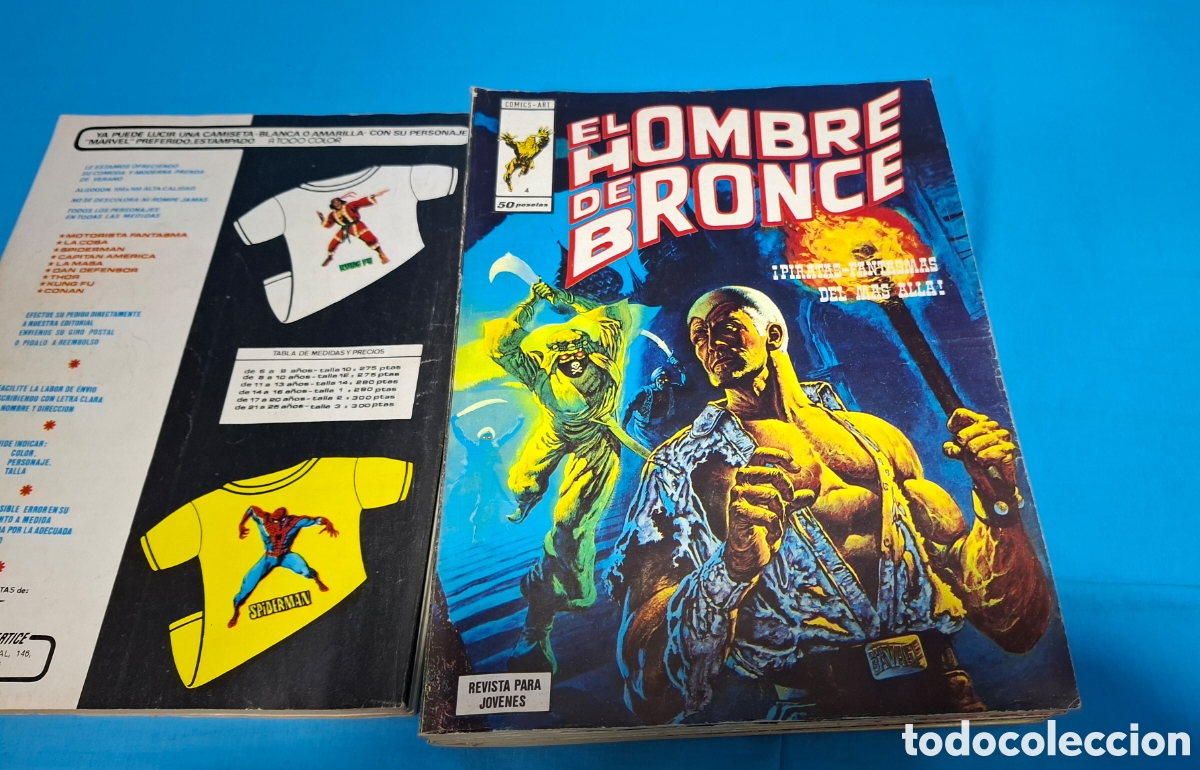 C&oacute;mics: LOTE DOC SAVAGE, 9 N&Uacute;MEROS DEL 1 AL 9 + 3 DE REGALO - Foto 5