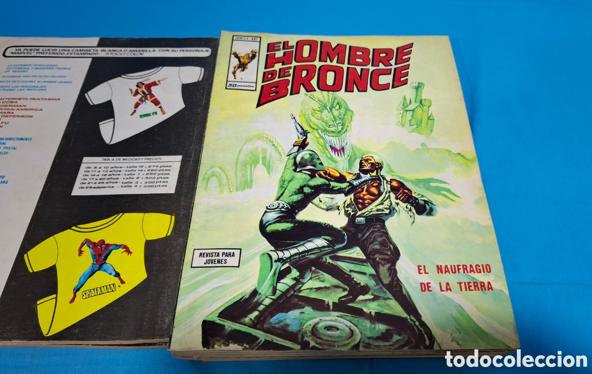 C&oacute;mics: LOTE DOC SAVAGE, 9 N&Uacute;MEROS DEL 1 AL 9 + 3 DE REGALO - Foto 6