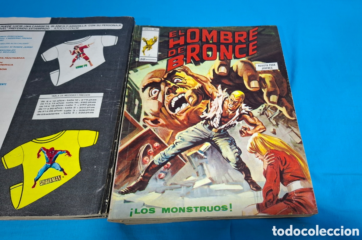 C&oacute;mics: LOTE DOC SAVAGE, 9 N&Uacute;MEROS DEL 1 AL 9 + 3 DE REGALO - Foto 8