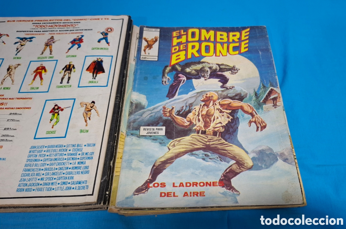C&oacute;mics: LOTE DOC SAVAGE, 9 N&Uacute;MEROS DEL 1 AL 9 + 3 DE REGALO - Foto 9