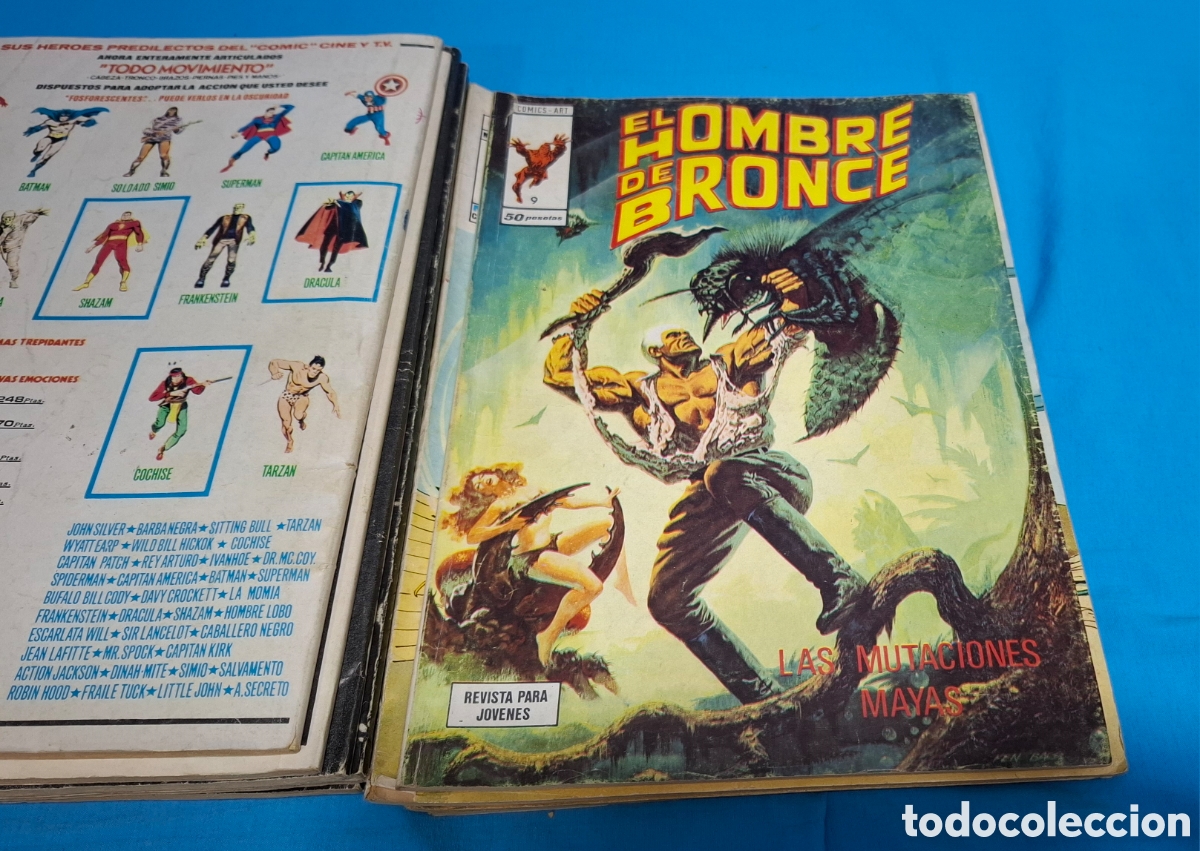 C&oacute;mics: LOTE DOC SAVAGE, 9 N&Uacute;MEROS DEL 1 AL 9 + 3 DE REGALO - Foto 10