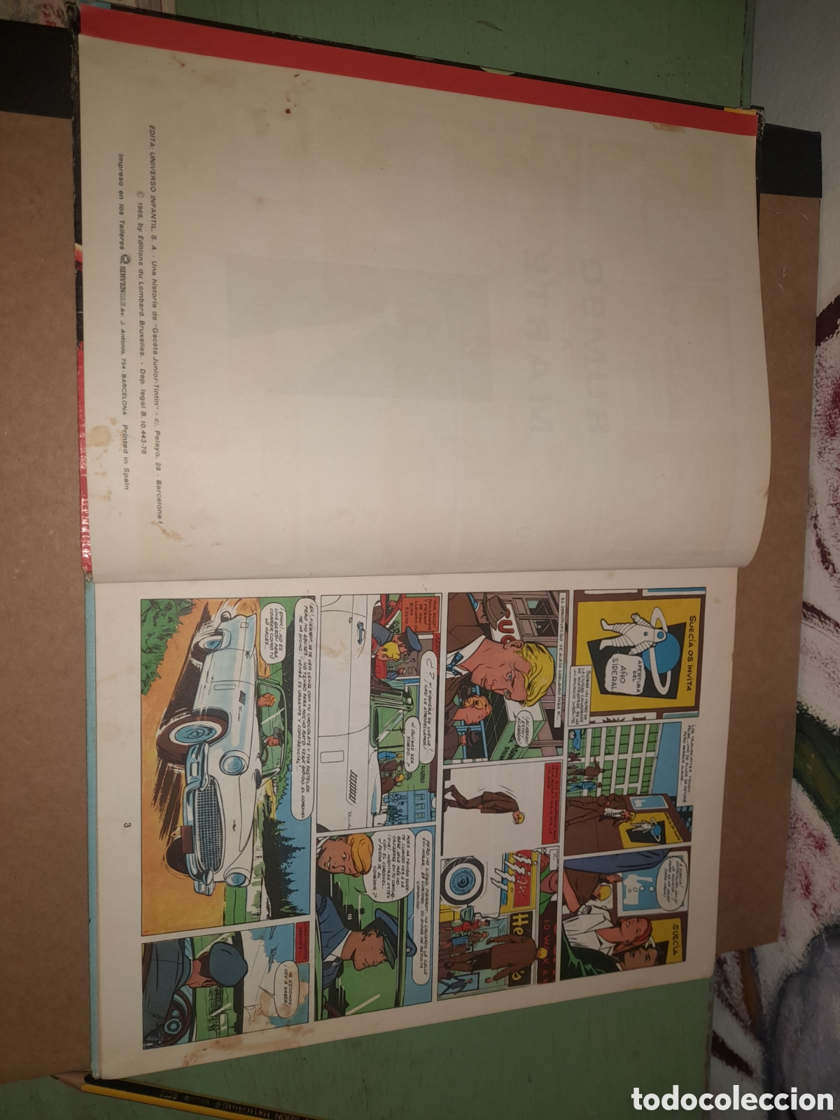 C&oacute;mics: Las aventures de Dan Cooper , Rumbo a Marte. A&ntilde;o 1966 - Foto 10