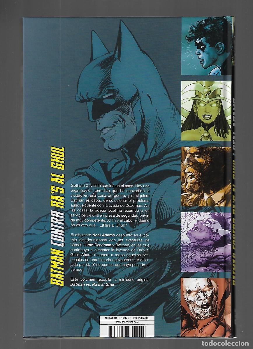 C&oacute;mics: Ecc. Batman. Contra Ra&acute;s al Ghul. Neal Adams. - Foto 2