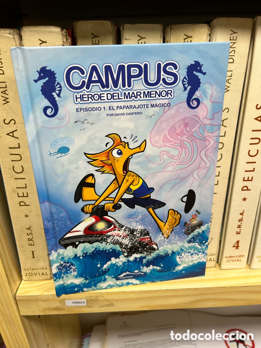 C&oacute;mics: C&oacute;mic CAMPUS, H&Eacute;ROE DEL Mar menor, EPISODIO 1. EL PAPARAJOTE M&Aacute;GICO David cantero - Foto 1
