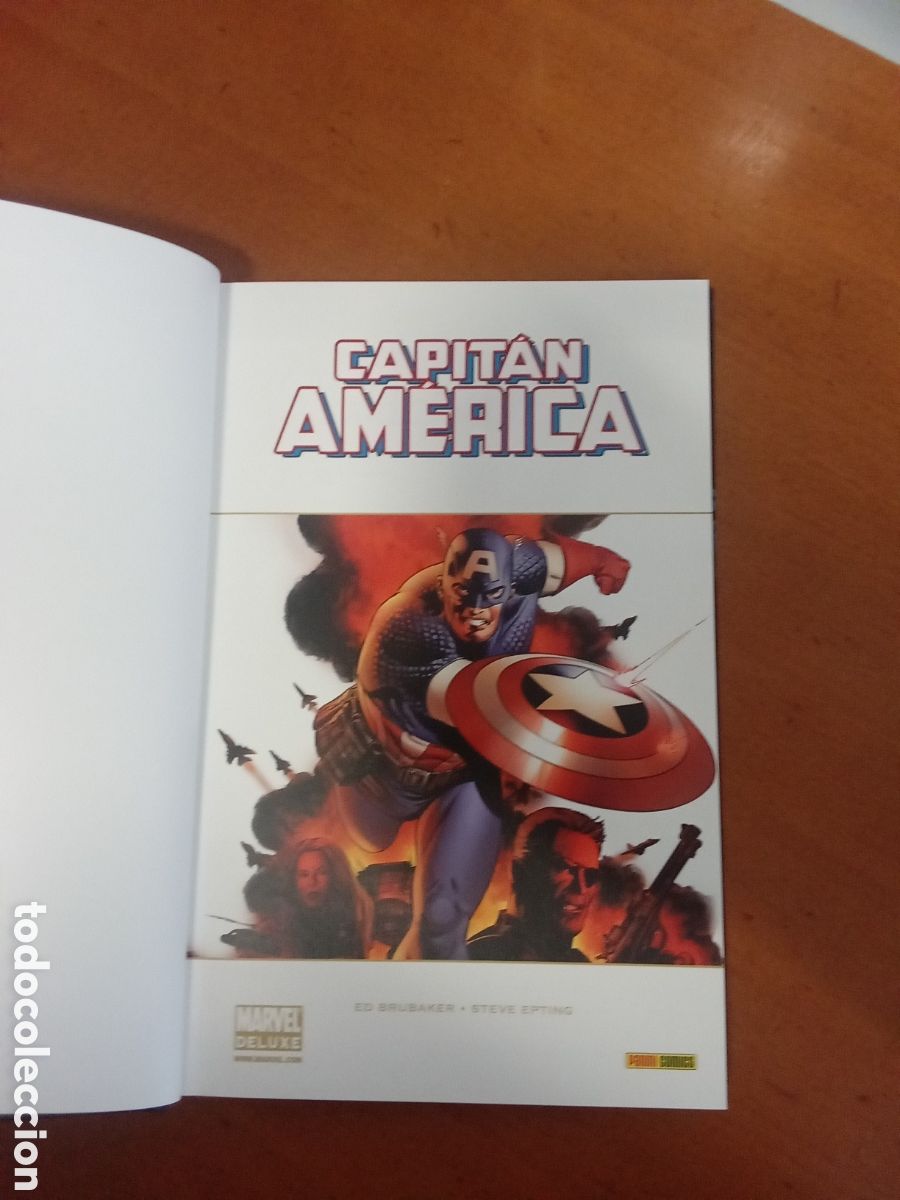 C&oacute;mics: Capit&aacute;n Am&eacute;rica. Otro tiempo. Marvel deluxe - Foto 5
