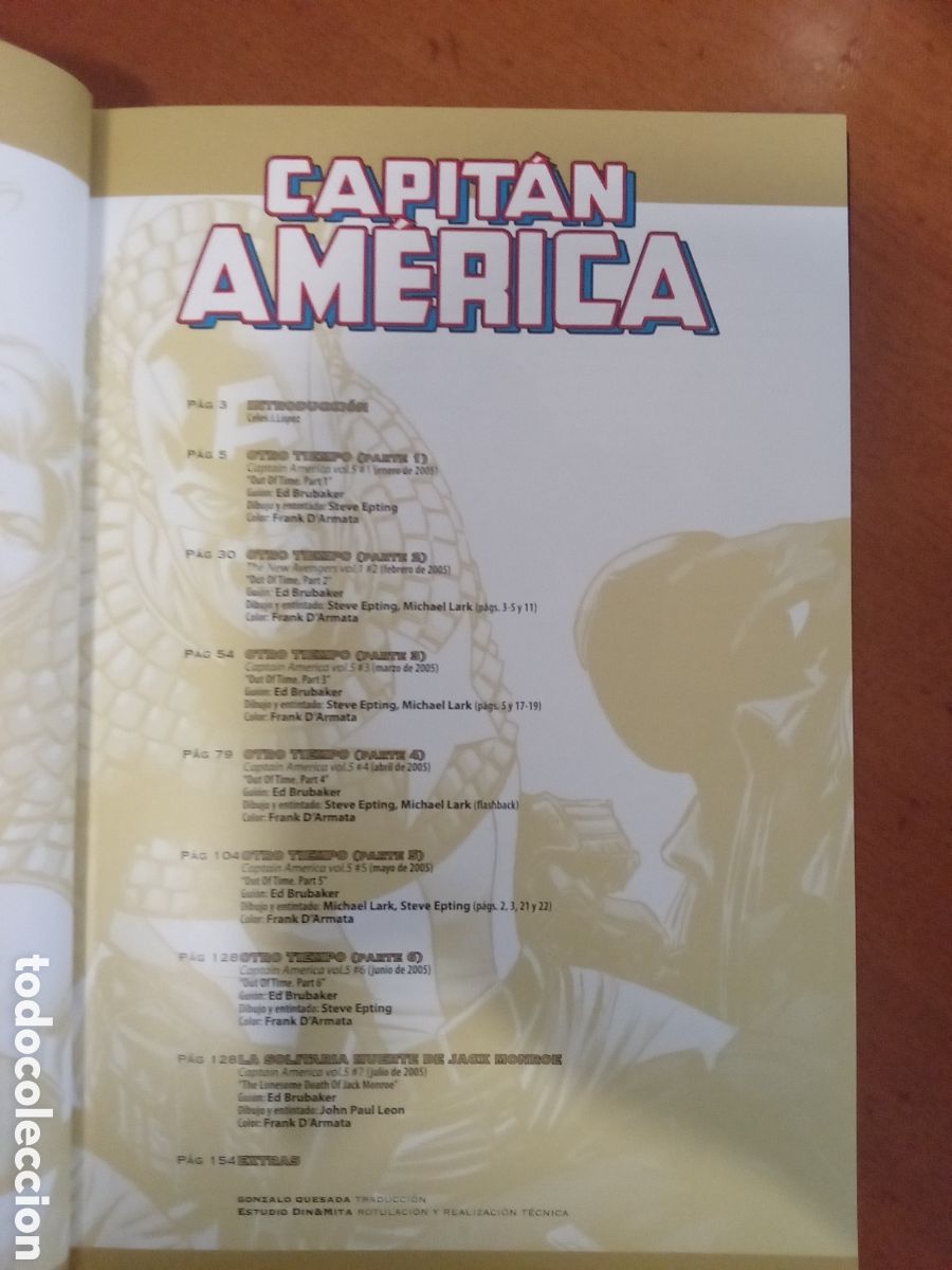 C&oacute;mics: Capit&aacute;n Am&eacute;rica. Otro tiempo. Marvel deluxe - Foto 6