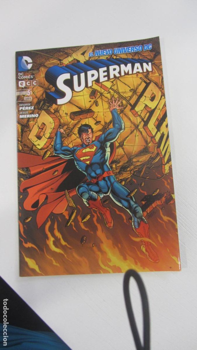 C&oacute;mics: SUPERMAN N&ordm; 5. GEORGE PEREZ JESUS MERINO 2012 ECC ARX196 - Foto 1