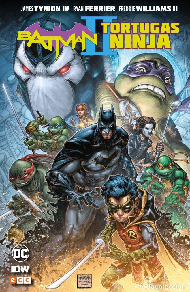 C&oacute;mics: BATMAN / TORTUGAS NINJA II / 2 - TAPA BLANDA ECC- A ESTRENAR - Foto 1