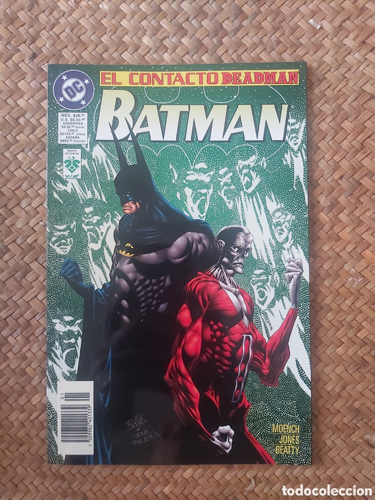 C&oacute;mics: BATMAN: EL COMTACTO DEADMAN. DC COMICS. VID EDITORIAL. MOENCH, JONES. - Foto 1