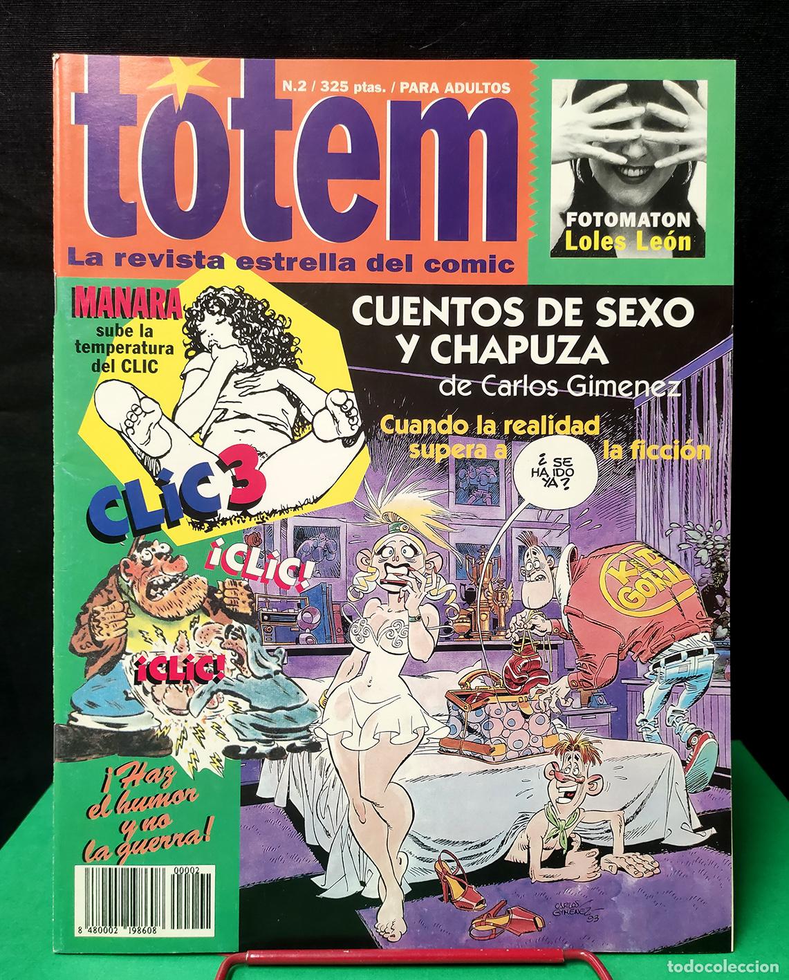 C&oacute;mics: TOTEM LA REVISTA ESTRELLA DEL COMIC n&uacute;mero 2 a&ntilde;o 1994 New Comic - Foto 1