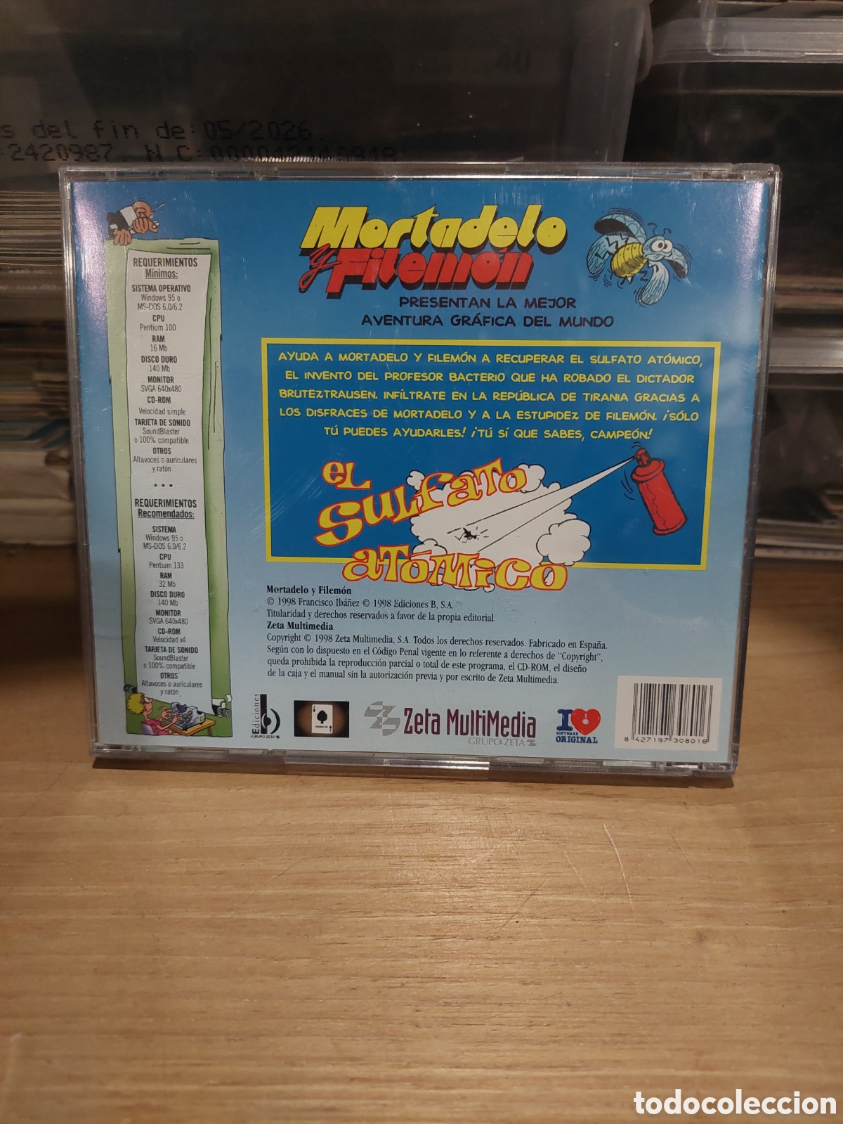 C&oacute;mics: Cd rom mortadelo y filemon el sulfato at&oacute;mico c&oacute;mic - Foto 2