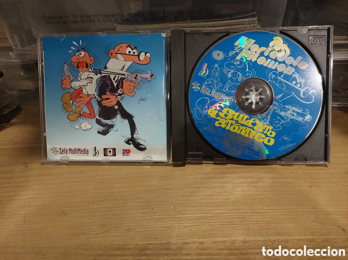 C&oacute;mics: Cd rom mortadelo y filemon el sulfato at&oacute;mico c&oacute;mic - Foto 3