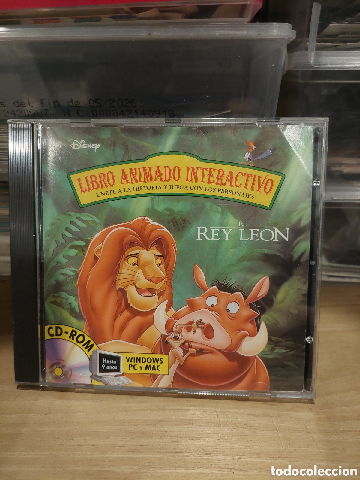C&oacute;mics: CD ROM REY LE&Oacute;N LIBRO ANIMADO INTERRATIVO C&Oacute;MICS - Foto 1