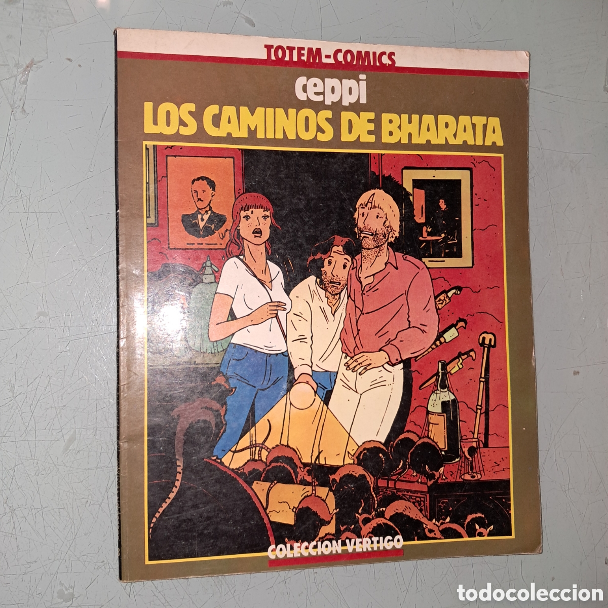 C&oacute;mics: Ceppi, Los chinos dw Bharata, Colecci&oacute;n V&eacute;rtigo, - Foto 1