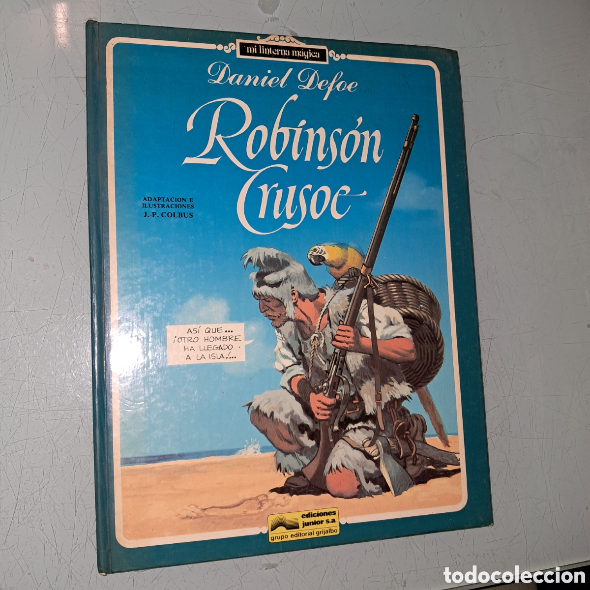 C&oacute;mics: Daniel Defoe, Robinson Crusoe, Ediciones Junior - Foto 1