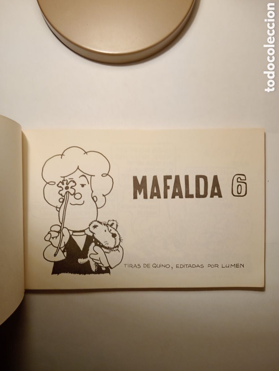 C&oacute;mics: Mafalda Comic, vol. 6 ed. Lumen, Espa&ntilde;a 1988 - Foto 4