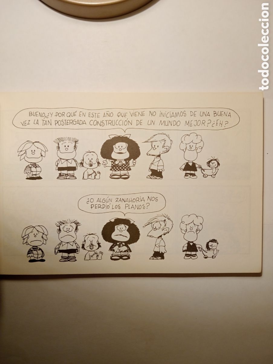 C&oacute;mics: Mafalda Comic, vol. 6 ed. Lumen, Espa&ntilde;a 1988 - Foto 5