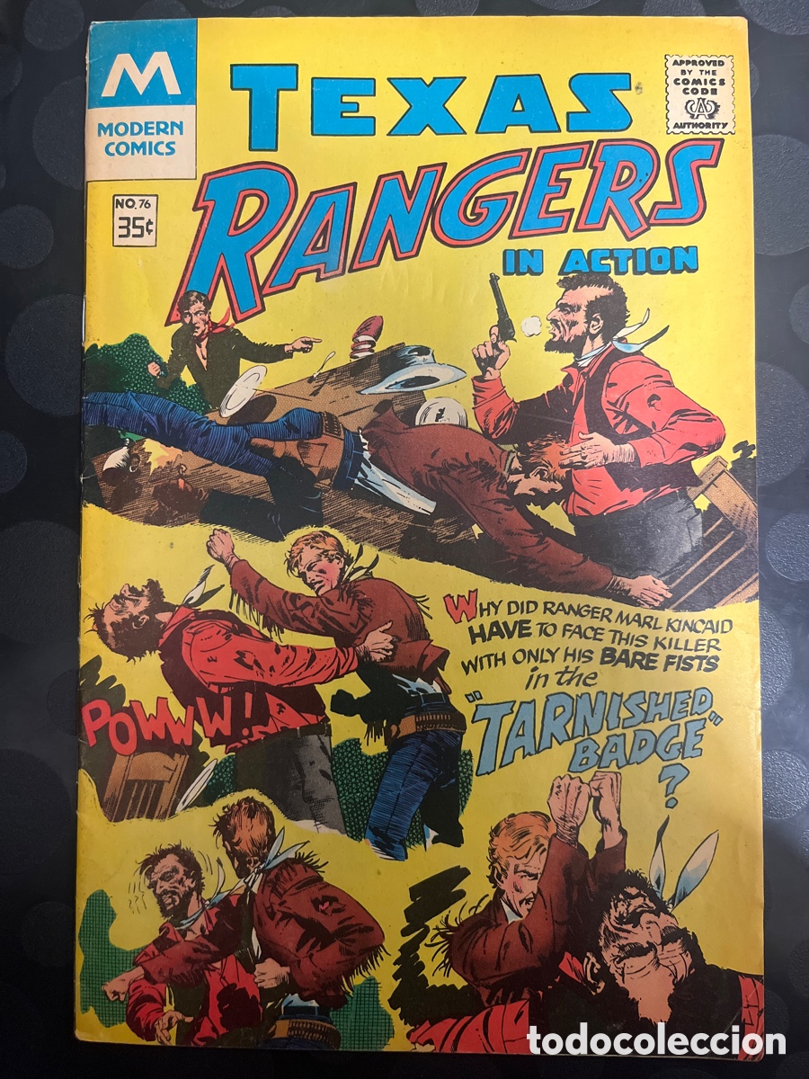 C&oacute;mics: TEXAS RANGER N.76 IN ACTION MODERN COMICS ( 1977 ) - Foto 2
