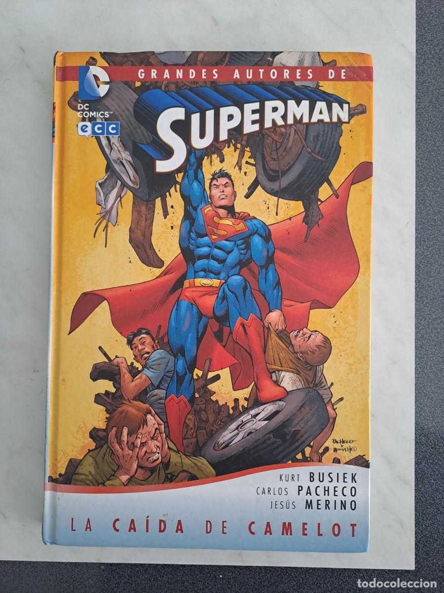 C&oacute;mics: Grandes autores de Superman, la ca&iacute;da de Camelot, ECC en buen estado - Foto 1