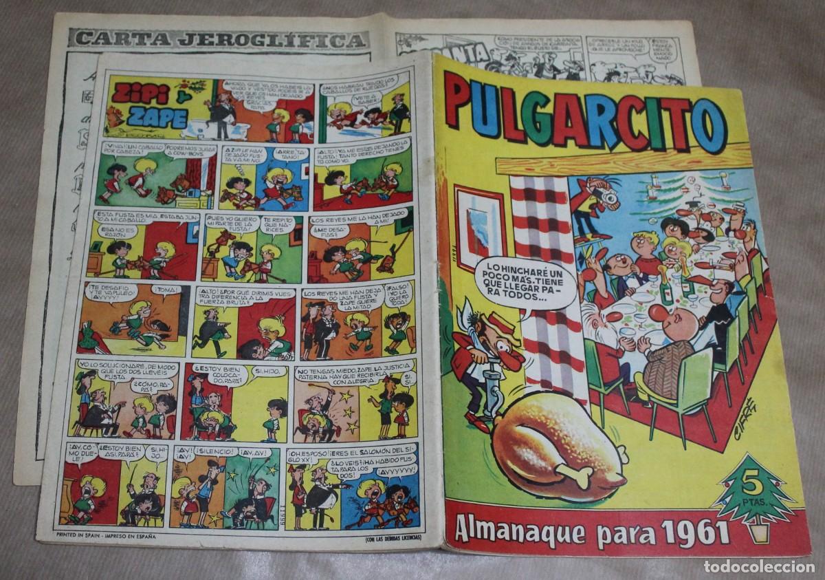 C&oacute;mics: PULGARCITO - ALMANAQUE para 1961 - Foto 5