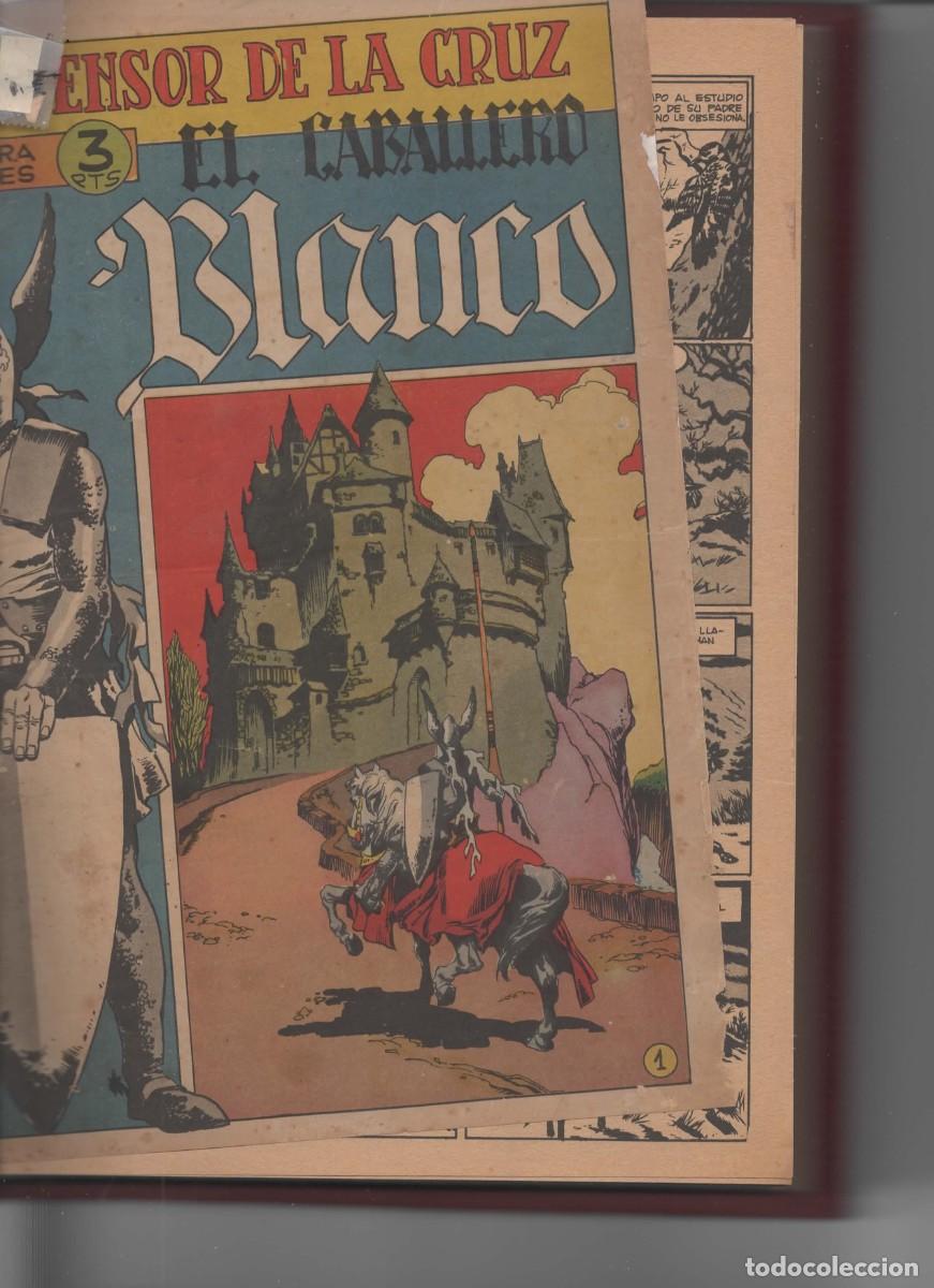 C&oacute;mics: El caballero blanco-El defensor de la cruz-Colecci&oacute;n completa encuadernada- Medieval - Foto 1