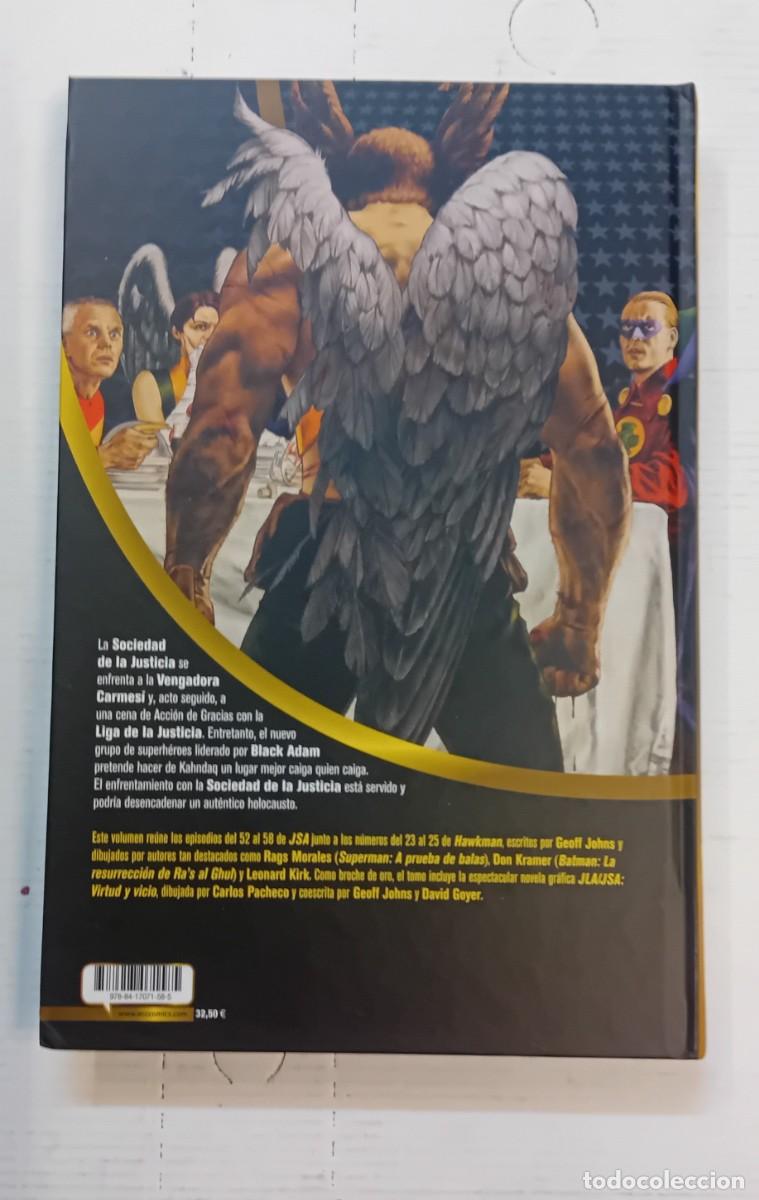 C&oacute;mics: JSA 6 DE GEOFF JOHNS , TAPA DURA, ECC. - Foto 2