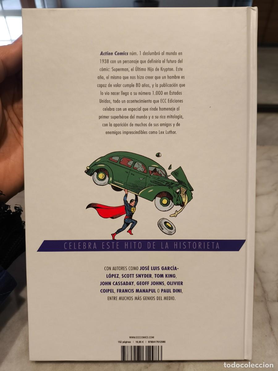 C&oacute;mics: SUPERMAN ESPECIAL ACTION COMICS NUM 1000 - 80 A&Ntilde;OS - ECC - Foto 2