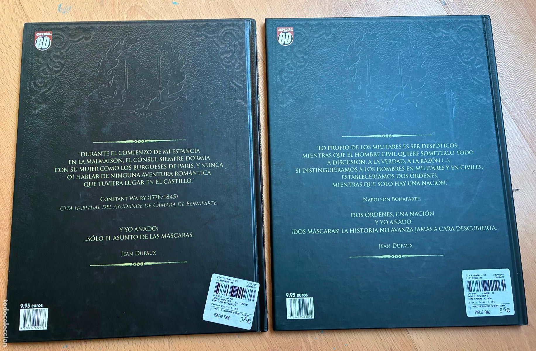 C&oacute;mics: DOBLE MASCARA, 2 Volumenes, Dufaux Jamar - Foto 3